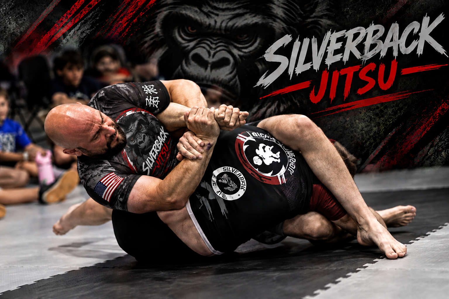 Silverback Jitsu Brazilian Jiu Jitsu action training