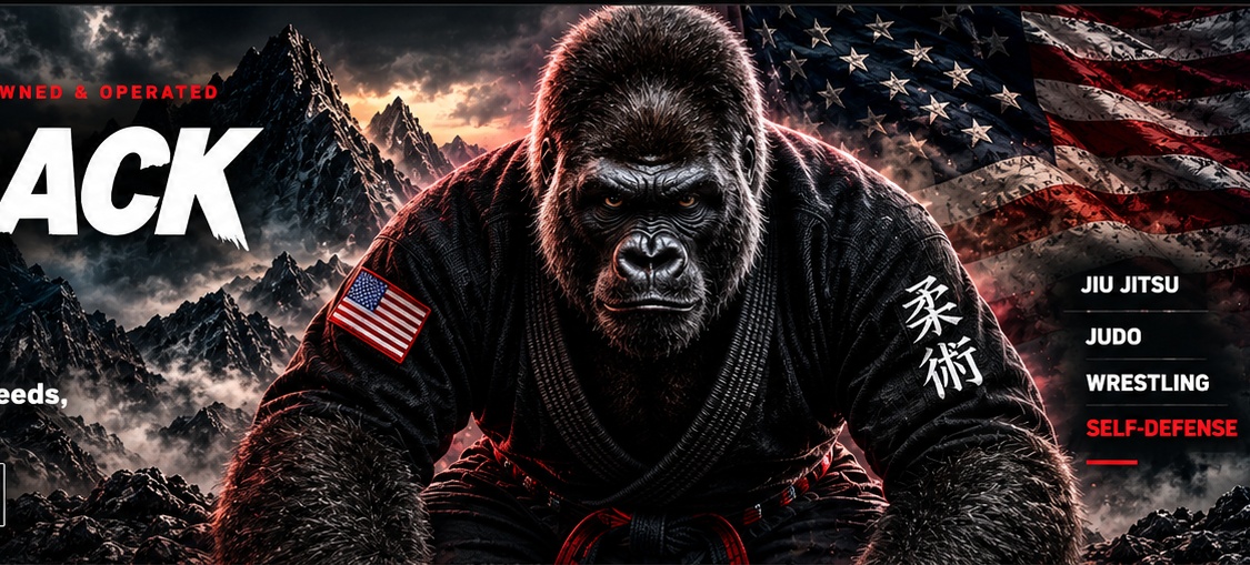 Silverback Jitsu martial arts artwork